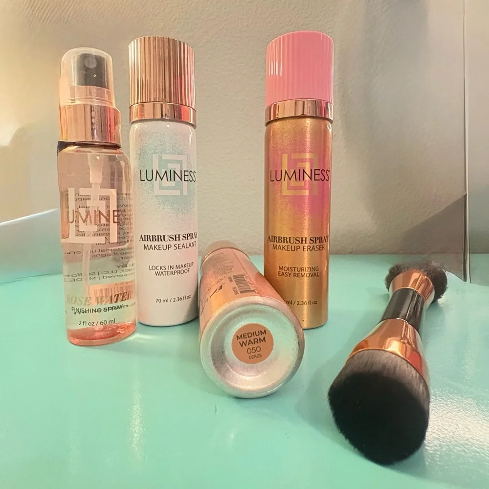 Luminess Airbrush Spray Makeup Collection with Brush TRADED - Picture 5 of 7